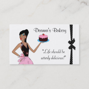 Chic Bakery Business Cards