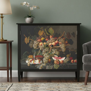 Chic Baroque Fruit Still Life Art Oil Painting Tissue Paper