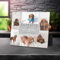 Chic Best Dog Ever | Photo Collage Pet Loss