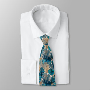 Chic Best Gifts For Men Tropical Flower Tie