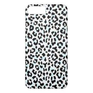 Chic black and white cheetah print Case-Mate iPhone case