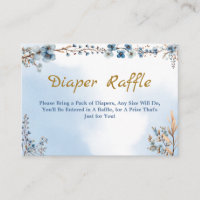 Chic Blossoms Branch Diaper Raffle Baby Shower