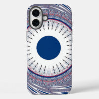 Chic  blue abstract art design