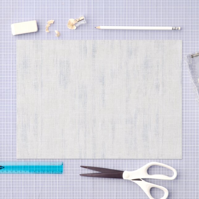 Chic Blue Cream Birthday Tissue Paper (Craft)