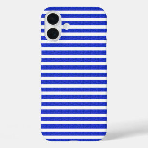Chic Blue Geometric Phone Case