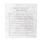 Chic Blush & Grey Personalised To-Do List