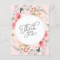 chic blush pink floral boho bridal shower