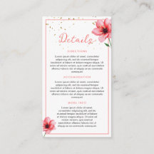 Chic Blush Pink Floral Confetti Frame Wedding
