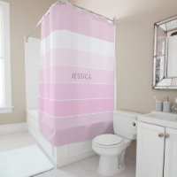 Chic Blush Pink Stripe Pattern