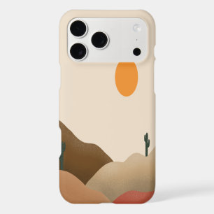 Chic Boho Terracotta Desert Cactus