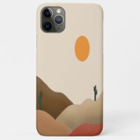 Chic Boho Terracotta Desert Cactus