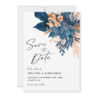 Chic Botanical Floral Modern Elegant Wedding