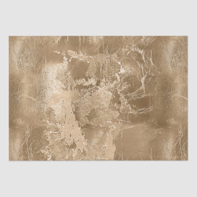 Chic Bronze Gold     Tissue Paper (Front)