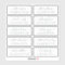 Chic Calligraphy Wedding Guest Address Labels