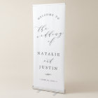 Chic Calligraphy Wedding Welcome