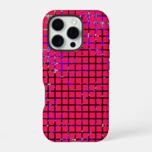 Chic Chequered Pattern Design iPhone 16 Pro Case