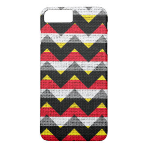 Chic Chevron Burlap Rustic #42 Case-Mate iPhone Case