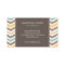 Chic Chevron Modern Professional Business Card