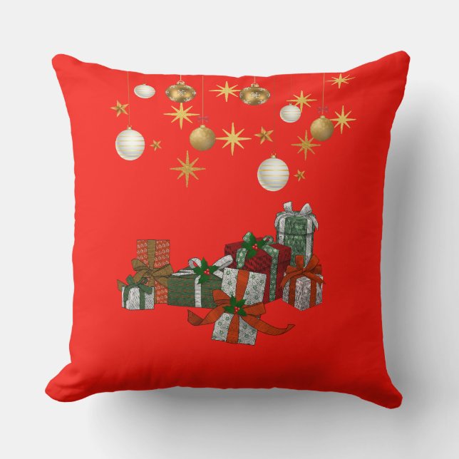 Chic Christmas Cushion (Front)