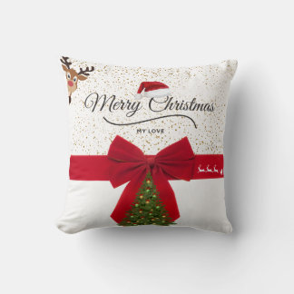 Chic Christmas Cushion