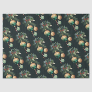 Chic Christmas Tree Ornaments Tissue Paper