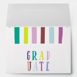 Chic Colorways Graduation Envelope
