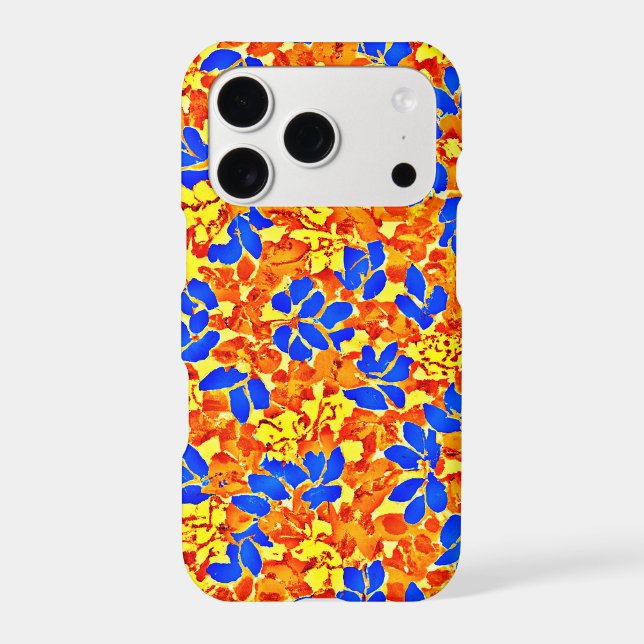 Chic Colour Burst Foliage Pattern (Back)