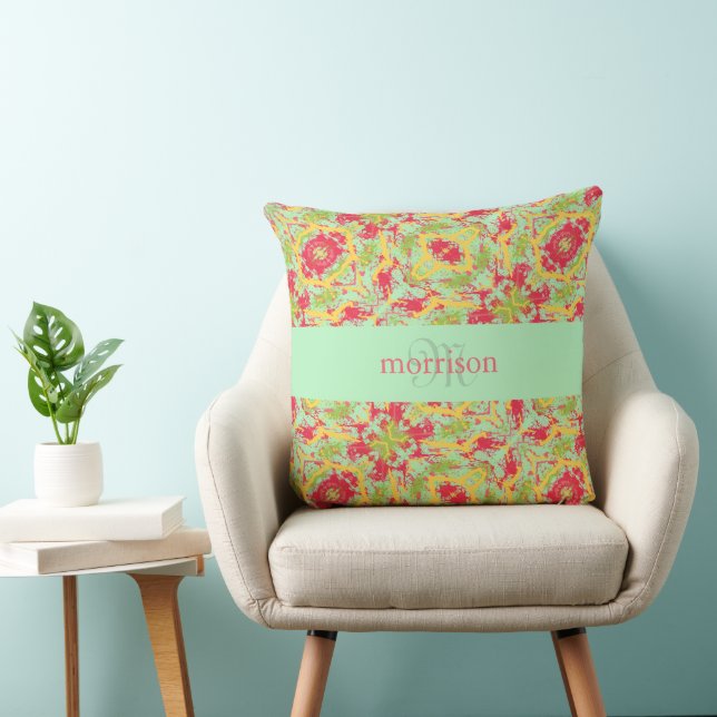 Chic Colourful Contrast  Cushion (Chair)