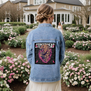 "Chic & Comfortable: Custom Women's Jean Jacket" Denim Jacket