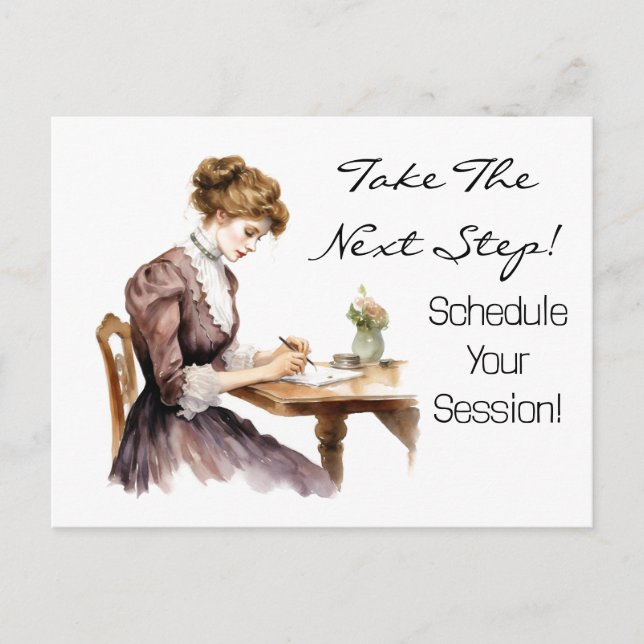 Chic Company Business Postcard (Front)