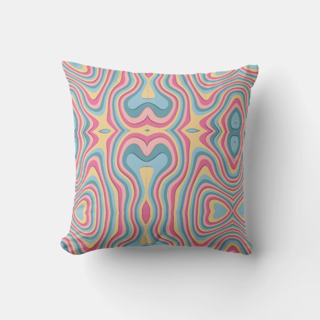 Chic Contemporary Abstract Cushion (Front)