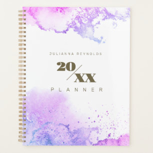 Chic Cosmic Purple Planner