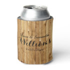 Chic Country Wood Mr. Mrs. Wedding Favour