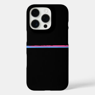 Chic Design on Black Background iPhone 16 Pro Case