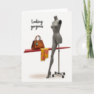Chic Display Sweet Birthday Card