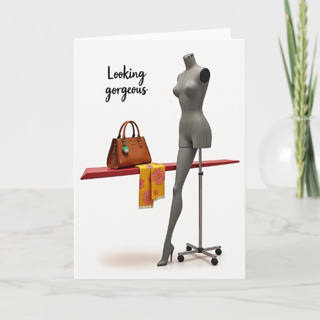 Chic Display Sweet Birthday Card (Front)
