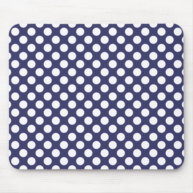 Chic Dots Mouse Pad (Front)