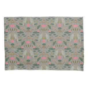 Chic earthy beige Heron Pond Heritage Revival Pillowcase