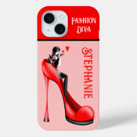 Chic Elegance: Fashionable Lady Blowing a Kiss