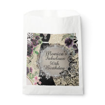 Chic Elegant Fabulous 50th Birthday Customised