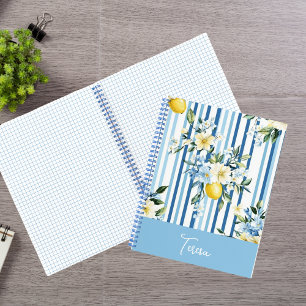 Chic Elegant Lemon  Notebook
