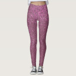 Chic Elegant Plum Purple Sparkly Glitter Leggings<br><div class="desc">This elegant and chic design is perfect for the stylish and trendy fashionista. It features a faux printed sparkly plum purple glitter print. It's pretty, girly, glamourous, and modern. ***IMPORTANT DESIGN NOTE: For any custom design request such as matching product requests, colour changes, placement changes, or any other change request,...</div>