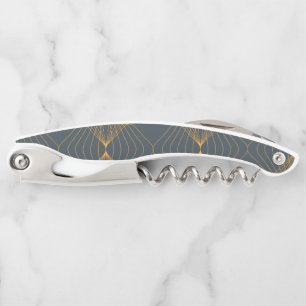 Chic, elegant, simple geometric graphic pattern corkscrew