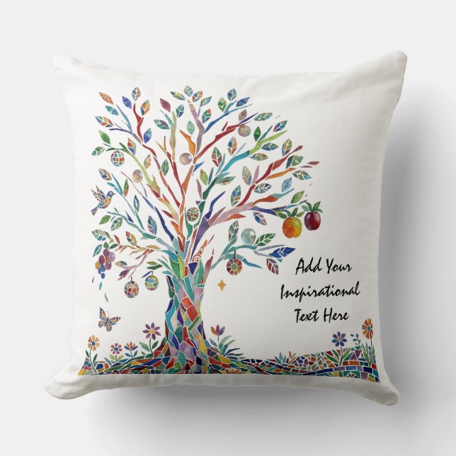  Chic elegant simple modern create your own   Cushion (Front)