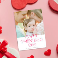 Chic Elegant Type Happy Valentine's Day Photo