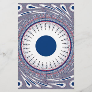Chic Energetic Eye Design: A Mesmerising Pattern