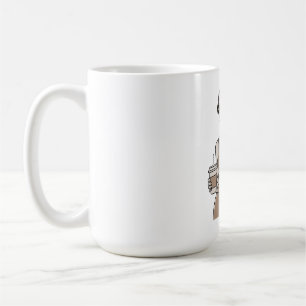 Chic Fashion Girl Stay Classy Aesthetic Minimal Coffee Mug