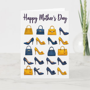 Chic Fashion Mothers Day Card