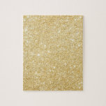 Chic Faux Gold Glitter Luxury Puzzle<br><div class="desc">Sparkle and shine! Add some sparkle and shimmer to your traditional board games with this elegant and chic puzzle. This modern puzzle features faux gold glitter so you don't have to worry about glitters going all over the place. Other items are available.</div>