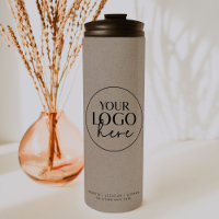 Chic Faux Kraft Typography Custom Business Logo
